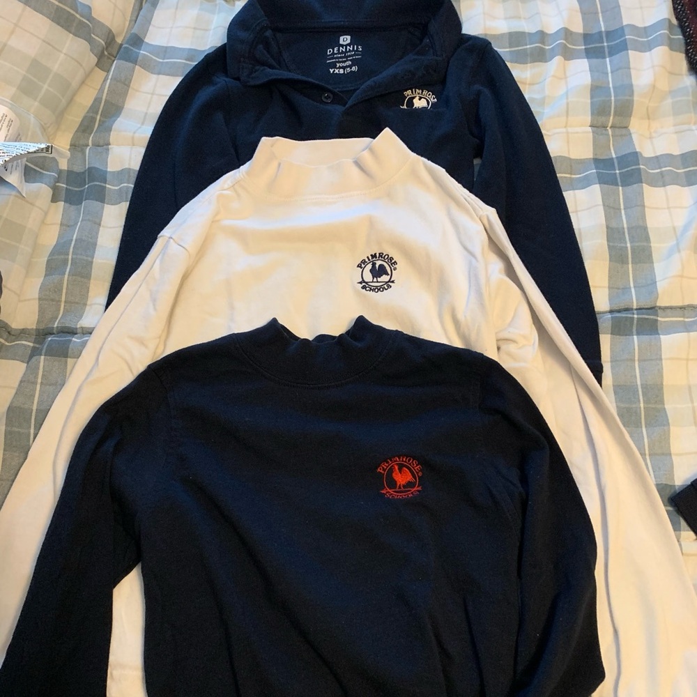 Primrose schools long sleeve shirts YXS (5-6)